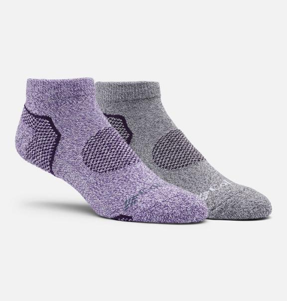 Columbia Balance Point Socks Purple Grey For Women's NZ87062 New Zealand